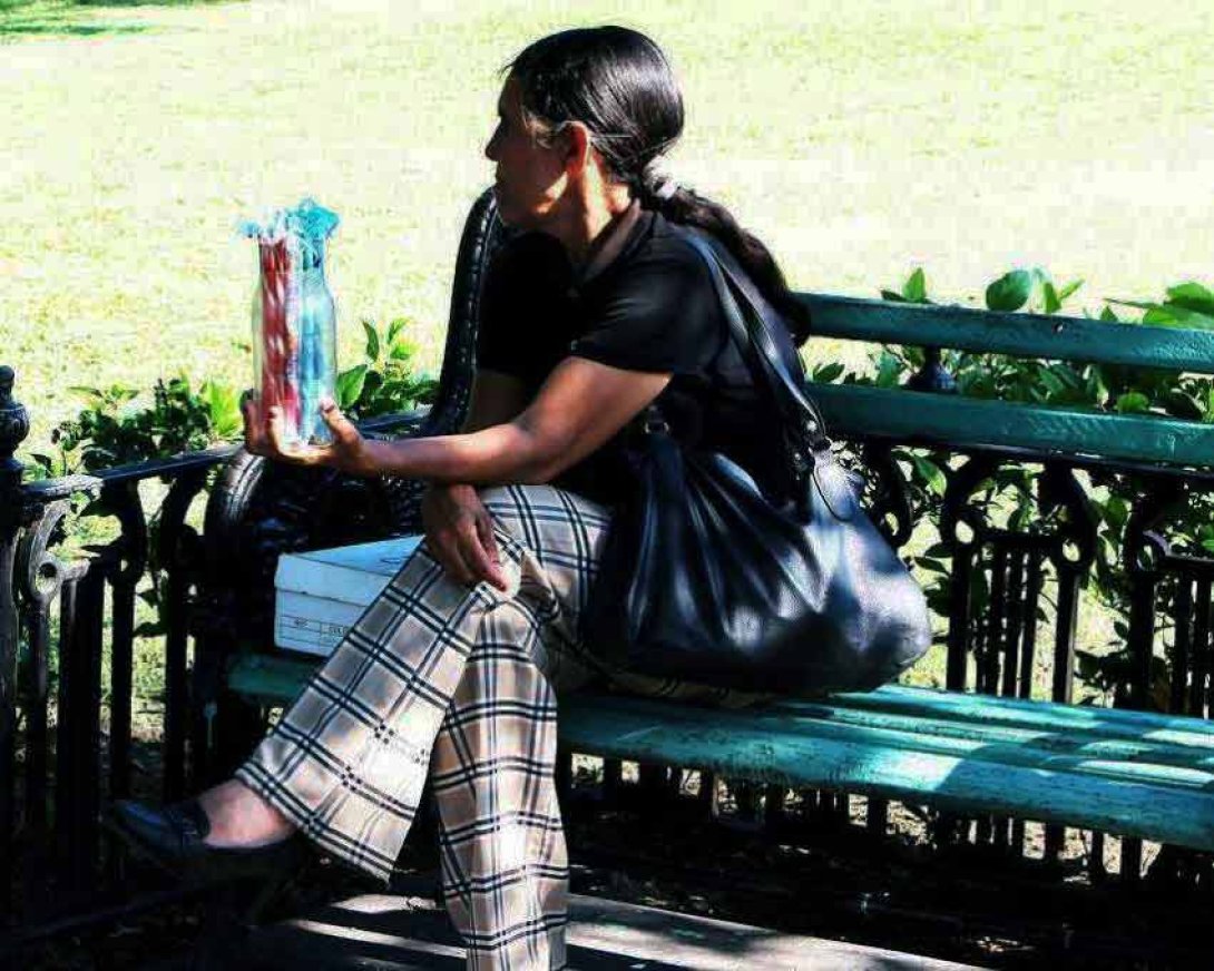 Vendedora de caramelos. Foto: Francis Sánchez