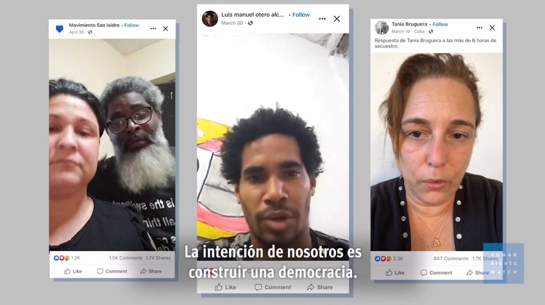 ONG Human Rights Watch, video denuncia