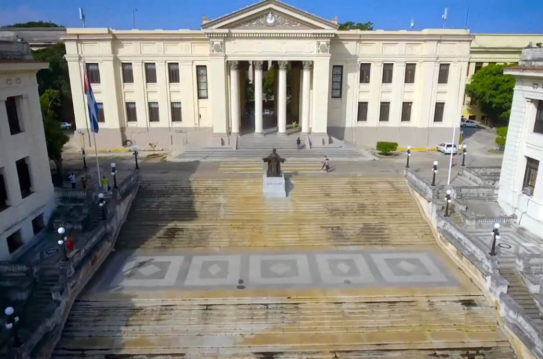 Vista de la Universidad de La Habana.