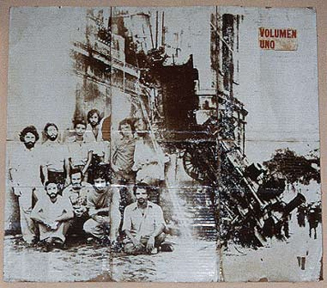 Artistas cubanos participantes en la exposición "Volumen Uno" (La Habana, 1981).