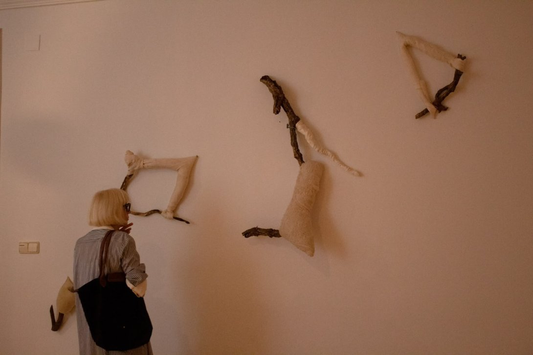 "Volúmenes de piel" (2021) de Natalia Auffray. Foto: Marina Robles.