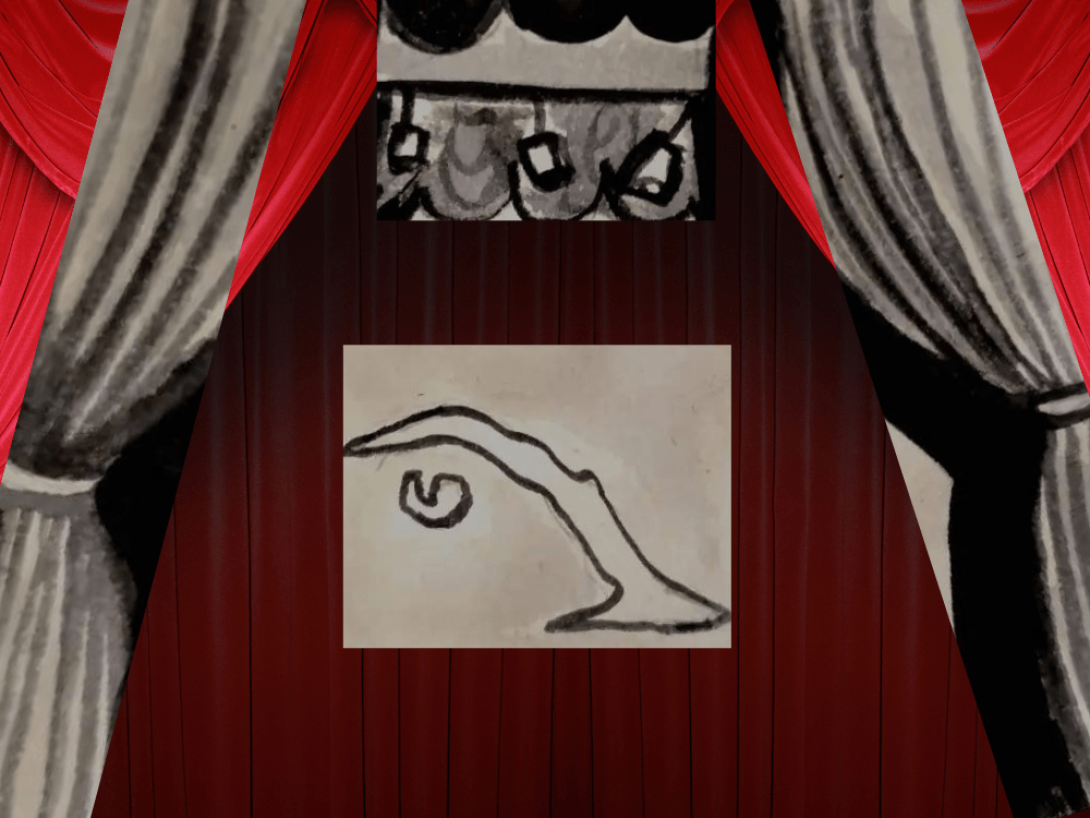 La isla de Cuba en la escena de un teatro.