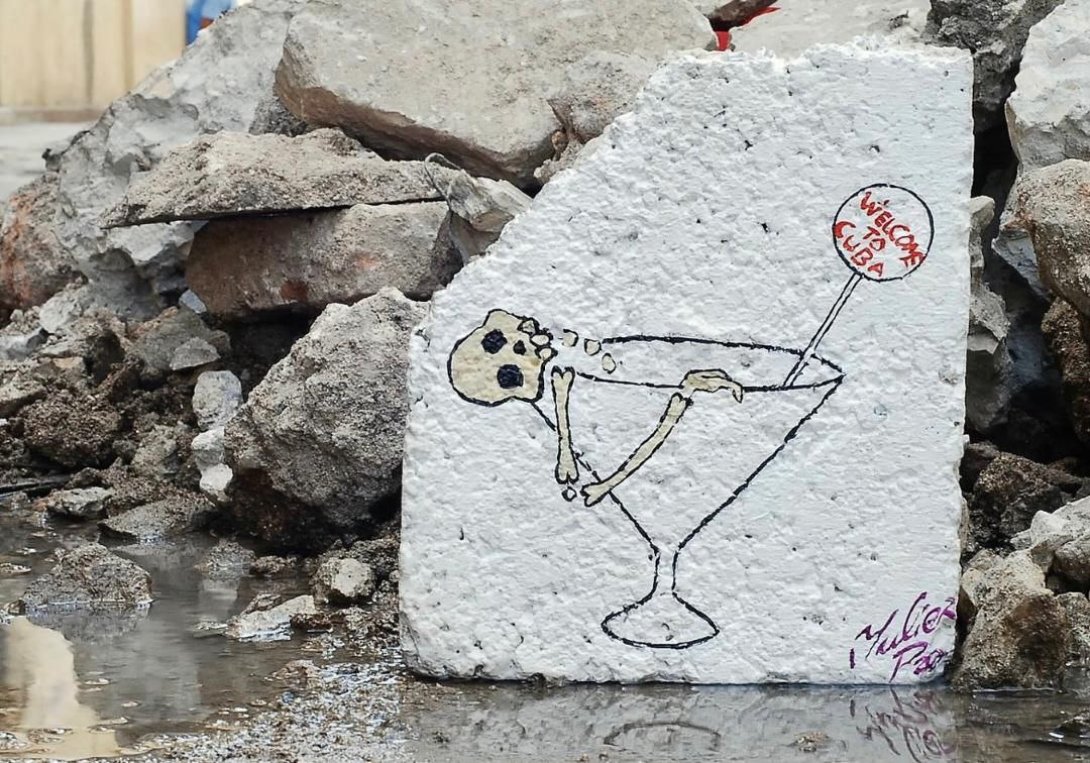 "Welcome to Cuba", obra visual de Yulier P.