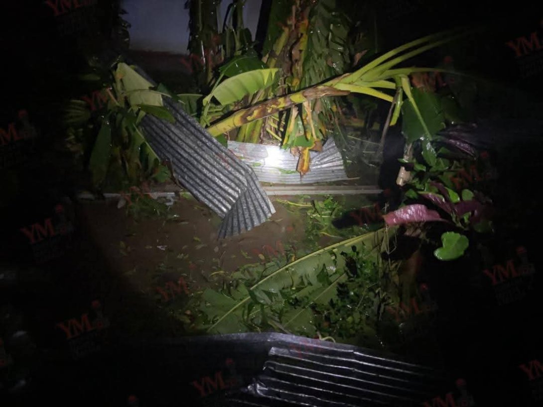 Destrozos del huracán Melissa en viviendas de Santiago de Cuba (2025). Imagen tomada del Facebook de Yosmany Mayeta.