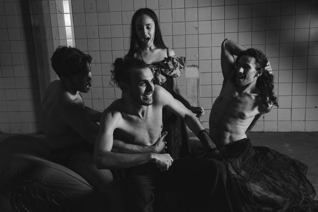 "Cimbelino" de William Shakespeare, por el grupo cubano independiente Perséfone Teatro (2026). Foto de María Lucía Expósito.