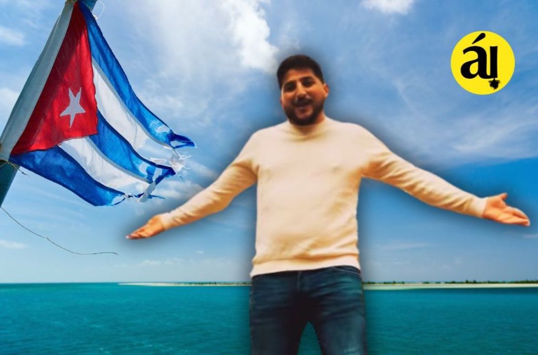 El músico y humorista cubano Yalian.