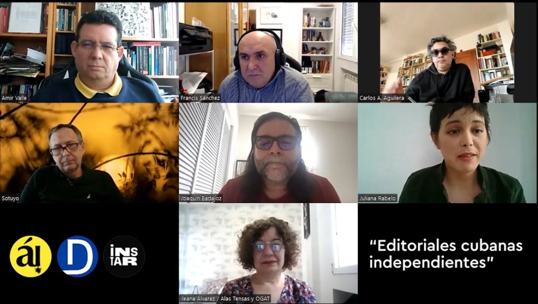 Panel del programa La Relectura con editores cubanos