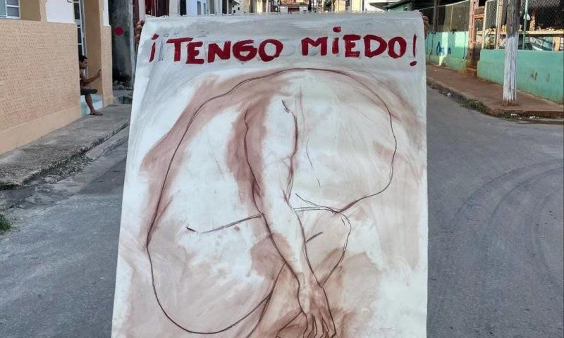 "Tengo miedo" / Obra de Yulier P.