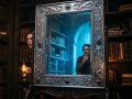 Es espejo ancestral, objeto mágico ficticio de la novela "Samuel entre dos mundos" de David Porto Díaz. Imagen tomada de la web del autor.