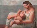 "Madre e hijo" (1921) de Pablo Picasso.