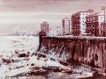Obra de la serie "Malecón" (2014) de Luis Enrique Camejo.