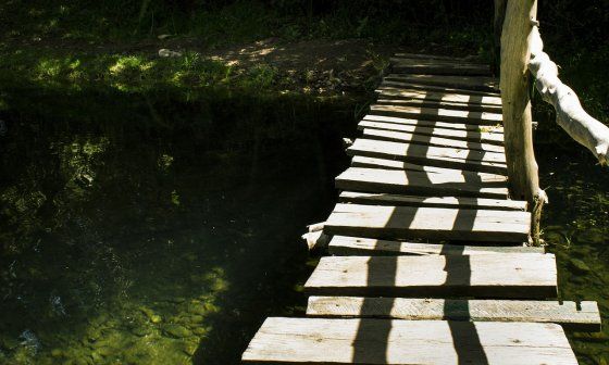 puente, lago, na, landscape, nature, campo, green, tropical, water, antioquia, colombia, madera, wood, day, paradise