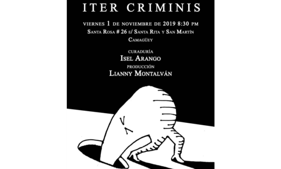 Cartel de la exposición "Iter Criminis".