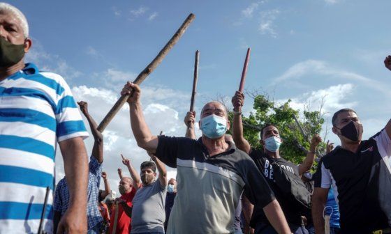 Protestas en Cuba. 11 de julio 2021. Periodista reprimido