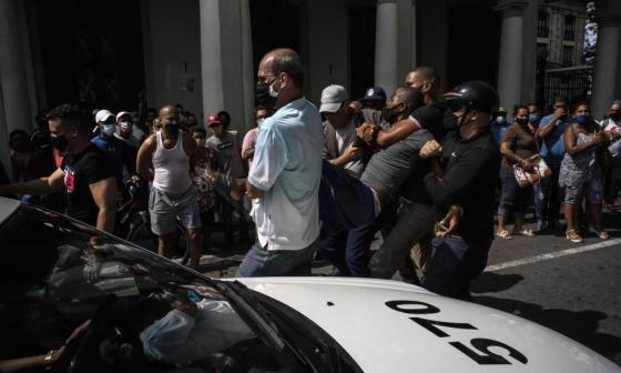 Protestas en Cuba. 11 de julio 2021. Represión al pueblo