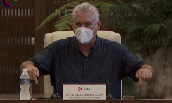 Miguel Diaz Canel. 