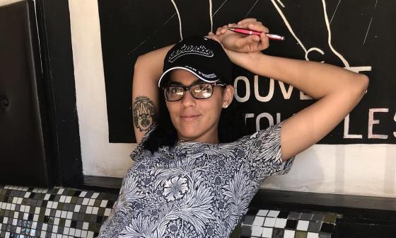 La periodista cubana Monica Baró 