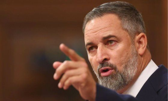 Santiago Abascal en el Congreso de los Diputados, Madrid (24 de junio de 2026).