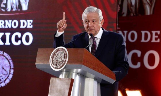 Andrés Manuel López Obrador, mandatario de México.