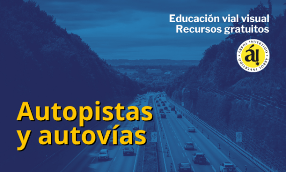 Portada serie Aprende a conducir. Autopistas y autovías