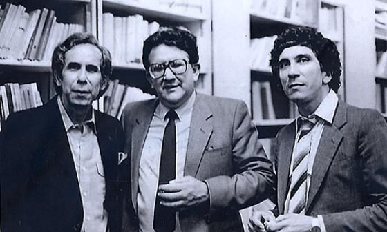 Pedro Yanes, Heberto Padilla y Reinaldo Arenas en Nueva York.