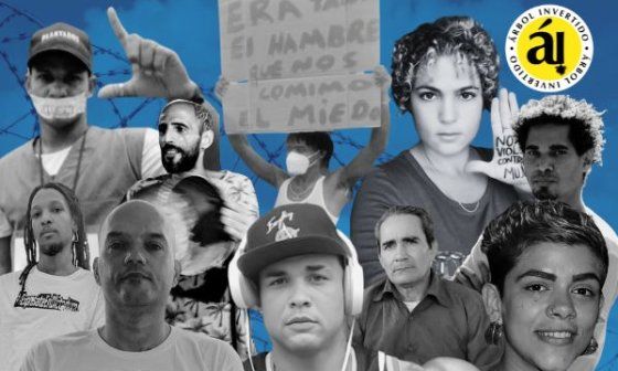 Artistas cubanos en prisión por motivos políticos.