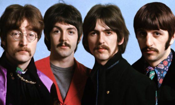 Los Beatles.