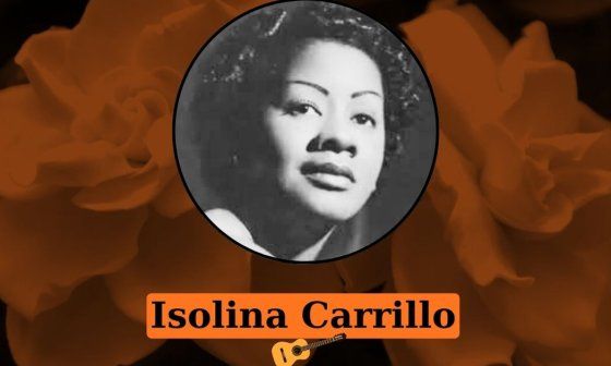 Compositora cubana Isolina Carrillo (1907-1996).