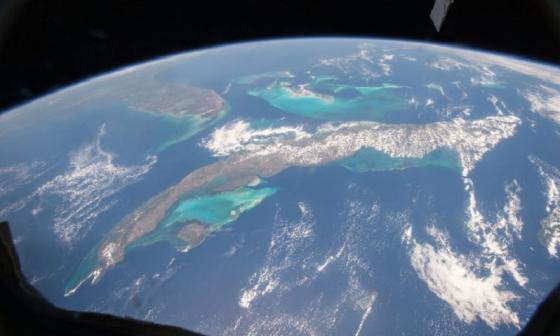 Cuba desde el espacio