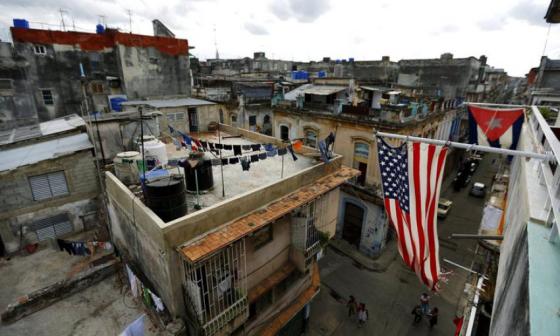 Banderas de cuba y estados unidos