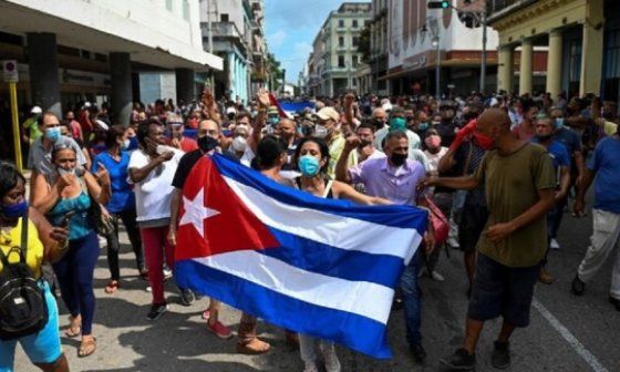 Protestas en Cuba. 11 de julio 2021. Camagüey