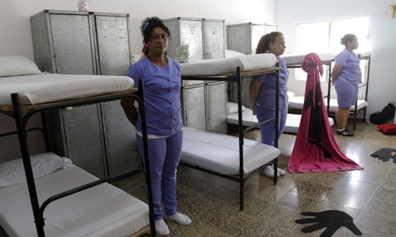 Prisión de mujeres en Cuba.
