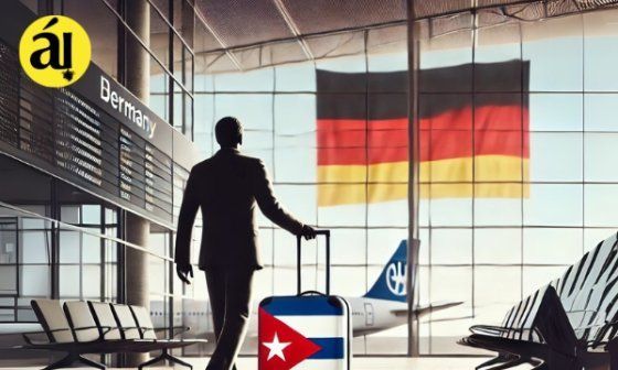 Cubano rumbo a Alemania (IA)