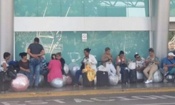 Cubanos en el Mercado Oriental de Nicaragua.