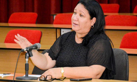 Yanaisi Capó Nápoles, ex primera secretaria del Partido Comunista de Cuba en Granma.