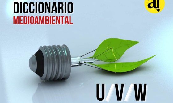 Diccionario Medioambiental. Letras UVW