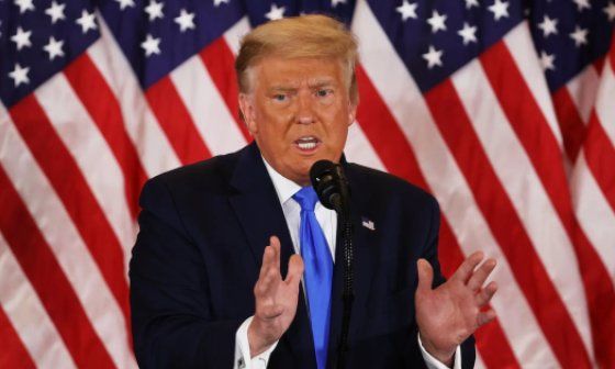 El expresidente estadounidense Donald Trump.