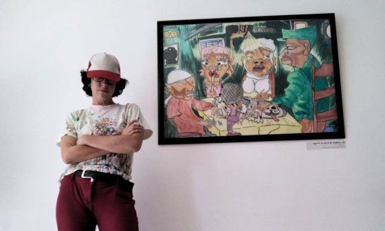 Artista cubana Drama (Daniela Ruco).