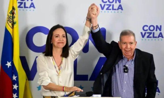 María Corina Machado y Edmundo González Urrutia.