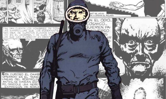 "El Eternauta", historieta creada por el autor argentino Héctor Germán Oesterheld en 1957. Dibujos de Francisco Solano López.