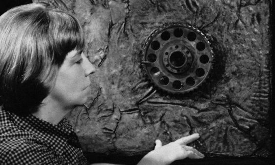 La escultora y pintora venezolana Elsa Gramcko (1925-1994).