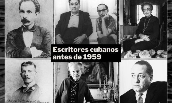 Escritores cubanos antes de 1959. Índice de nombres cubanos. Marti, Lezama, Virgilio, Lydia Cabrera, Casal, Loynaz, Carpentier.