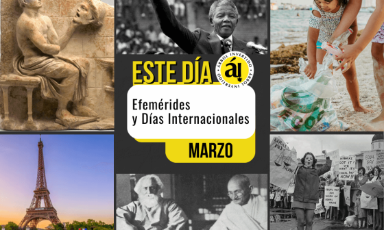 Portada de "Este Día". Efemérides de marzo