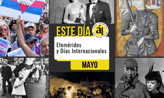 Portada. Efemérides de Mayo. Este Día en la historia