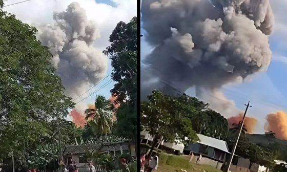 Explosiones en un almacén militar de la Región Militar de Holguín.