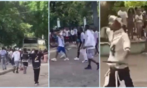 Escenas de violencia en la Finca de los Monos, 8 de junio de 2024.