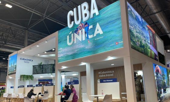 Stand de Cuba en FITUR-Madrid 2023.