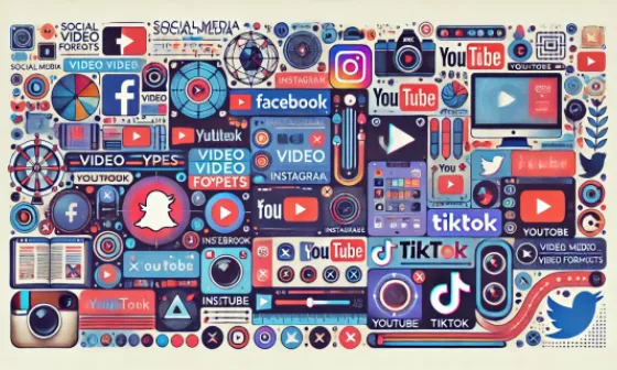 Diseño sobre los formatos de videos para las redes