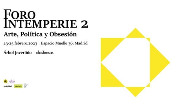 Cartel del II Foro Intemperie.