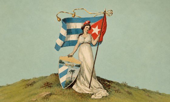 Alegoría de la República de Cuba.